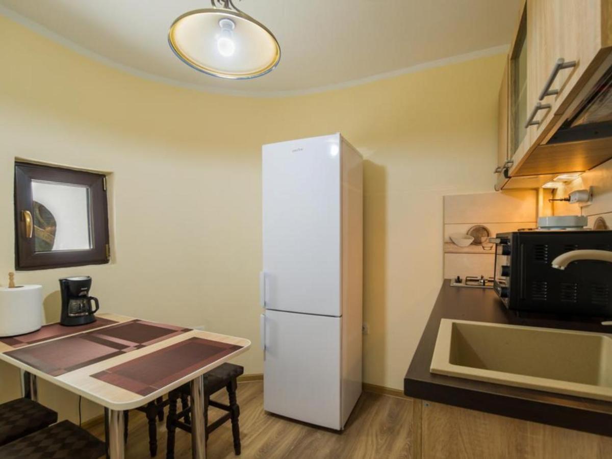 Apartment Carol Private Yard With Barbeque And Parking 锡纳亚 外观 照片